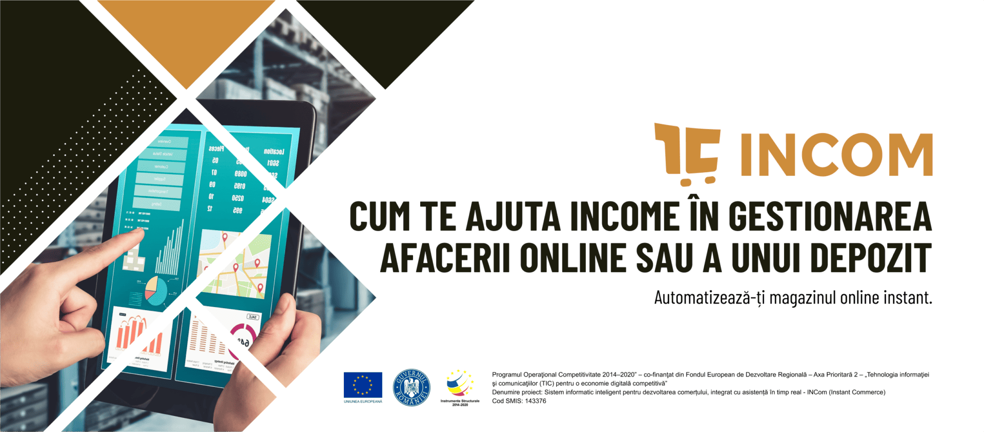 Cum te ajuta INCom dacă ai o afacere online