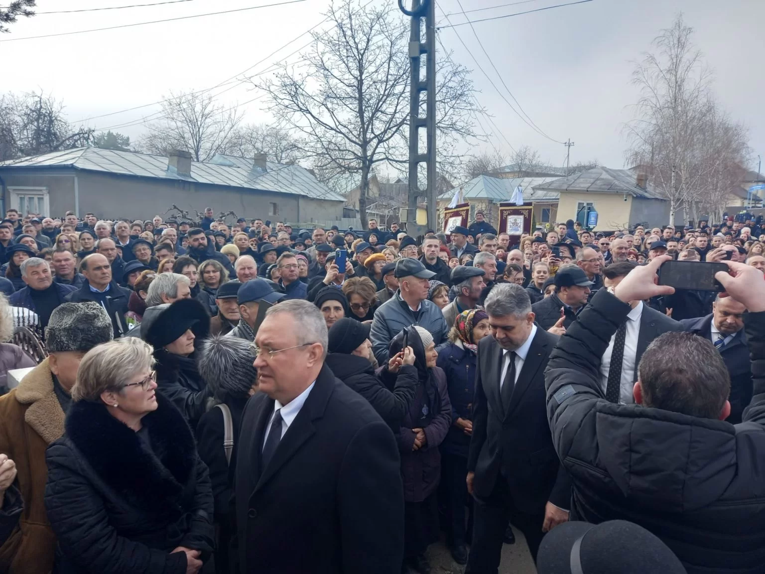 înmormântarea președintelui CJ Vrancea, Cătălin Toma