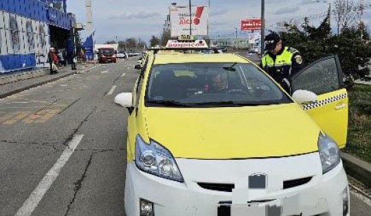 Control privind legalitatea desfășurării transportului rutier în regim „TAXI”