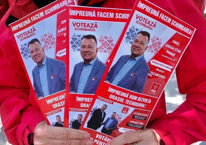 Candidatul PSD la Primăria Techirghiol, condamnat cu executare pentru luare de mită. Adrian Stan este fostul primar PNL-ist al orașului, dar care acum a decis să candideze din partea Partidului Social Democrat.