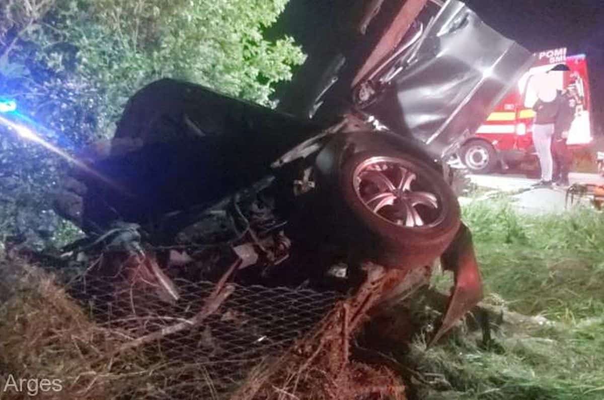 Accident grav în Argeș. Un mort şi doi răniţi