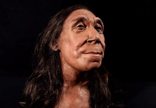 Chipul unei femei de Neanderthal, reconstiuit de savanți