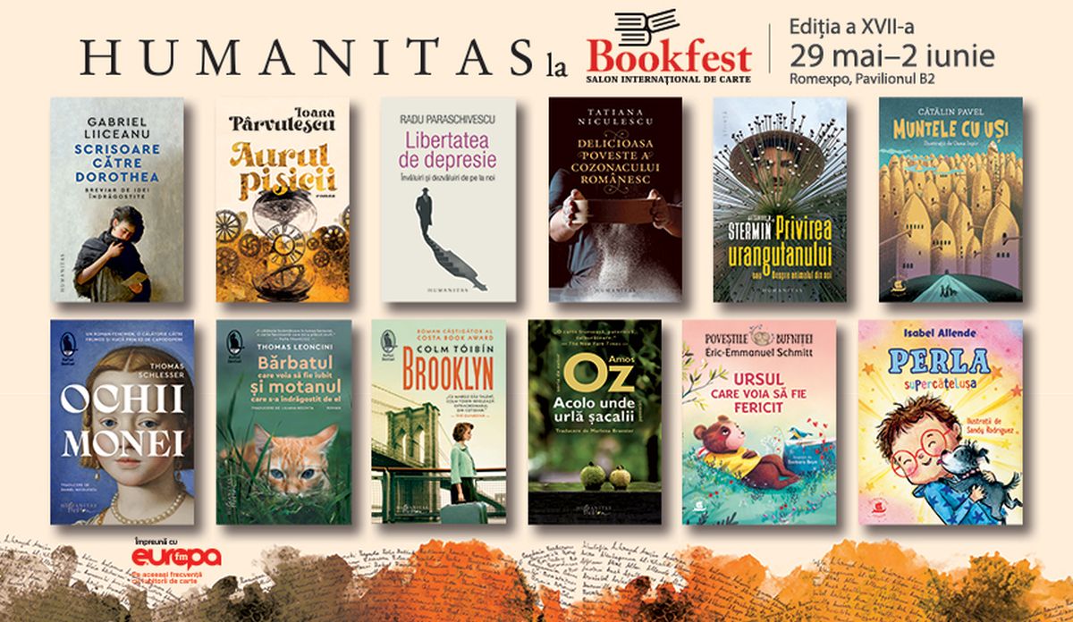 Humanitas, Humanitas Fiction și Humanitas Junior la Bookfest