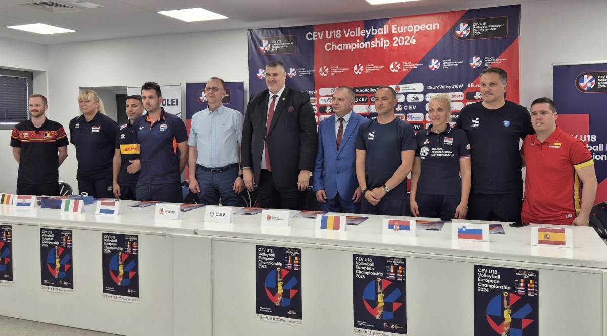 Blajul va găzdui Campionatul European de Volei feminin, Under 18