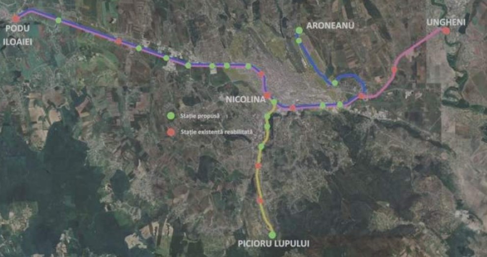 Iașul riscă să piardă cursa pentru finanțarea trenului metropolitan. Este aplicat principiul „primul venit, primul servit”.