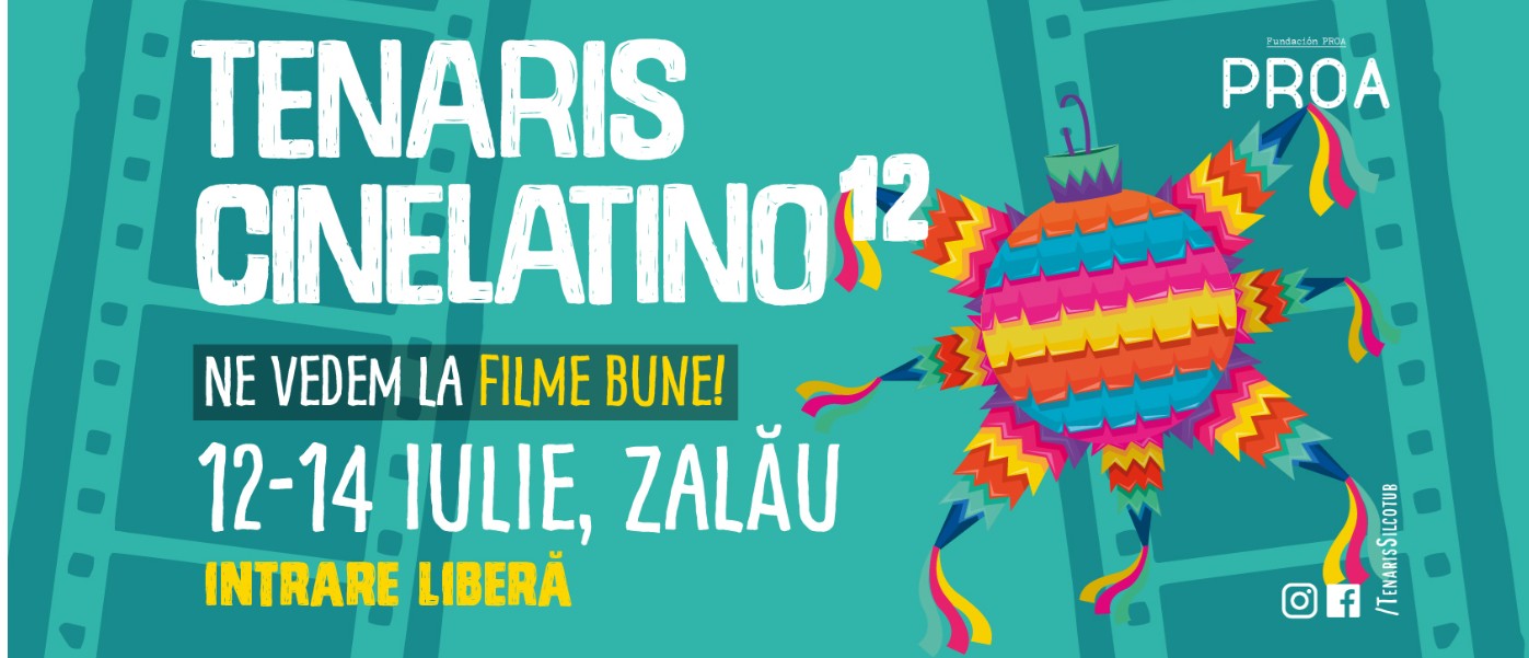 Festivalul de film Tenaris Cinelatino. Ajuns la ediția a 12-a, evenimentul va avea loc la Zalău, în perioada 12-14 iulie, intrarea liberă.