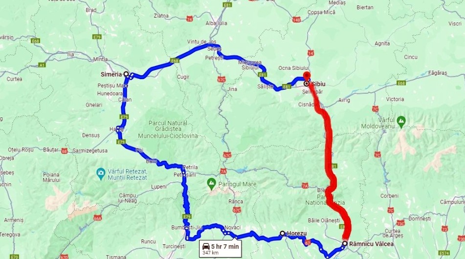 Traficul rutier pe DN 7 Valea Oltului se închide pe timpul zilei, între 8 iulie și 9 august. În această perioadă este important să se ia în calcul variantele de ocolire existente.