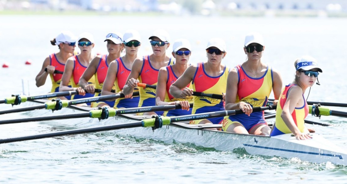 Victorie la canotaj 8+1 feminin. România a mai câștigat încă o medalie de aur la Jocurile Olimpice de la Paris.