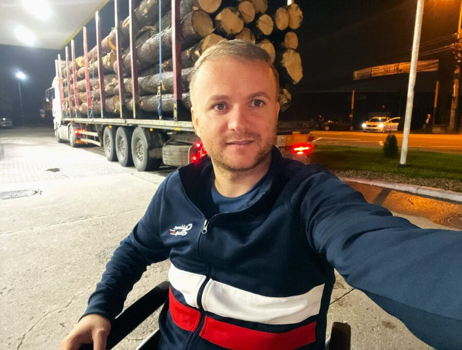 Daniel Bodnar a fost victima unui accident de circulație în timp  urmărea hoții de lemn 