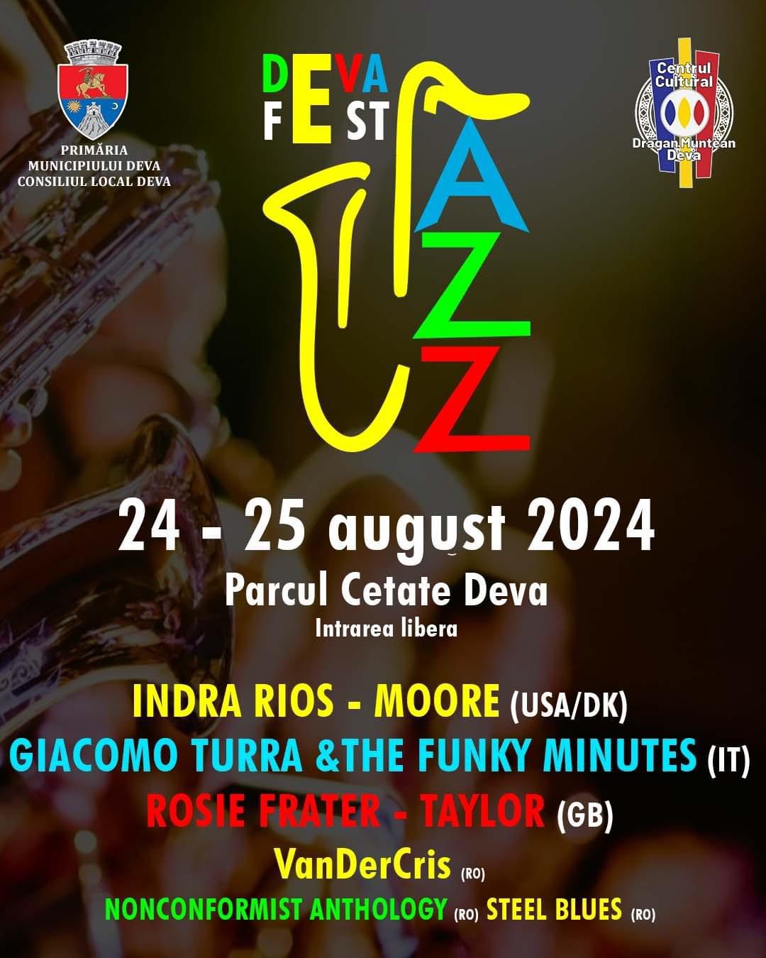 „Deva Jazz Fest” va avea loc sâmbătă şi duminică în parcul de la poalele cetăţii Deva