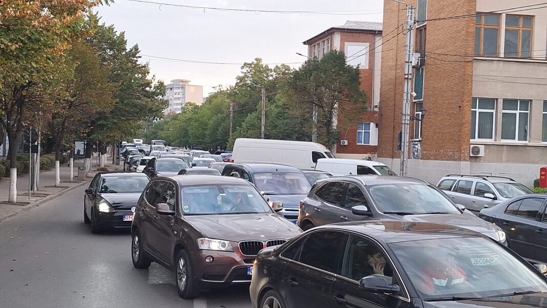 Traficul rutier a fost închis în centrul orașului Slatina pentru organizarea „Zilelor Recoltei”