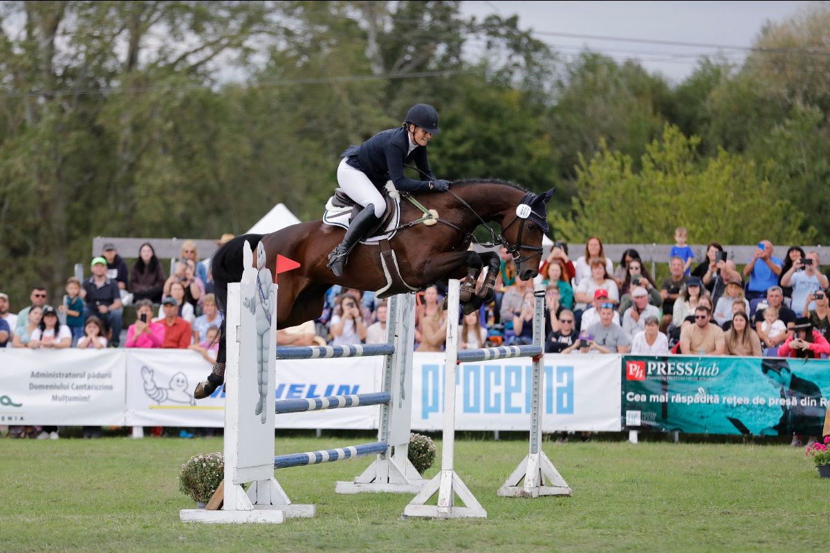 O călăreață din Germania a scris istorie la cea de-a noua ediție a Karpatia Horse Show