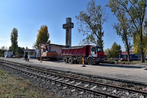 Gara Velența, reconstruită în cadrul unui proiect de electrificare feroviară între Episcopia Bihor și Cluj-Napoca | Bihoreanul