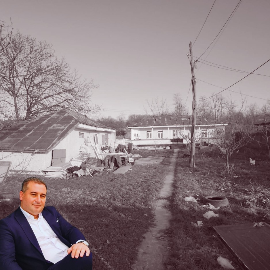 La înființare, firma și-a declarat sediul social la o adresă din comuna Holboca (sat Orzeni), aflată la circa 11 kilometri de Iași. Acolo se află casa din imagine (FOTO - Ziarul de Iași).