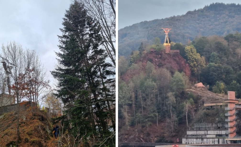 Statuia lui Prometeu este închisă publicului de patru ani