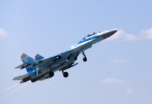 Agenți secreți ucraineni au distrus un Su-27 aflat pe un aeroport rusesc