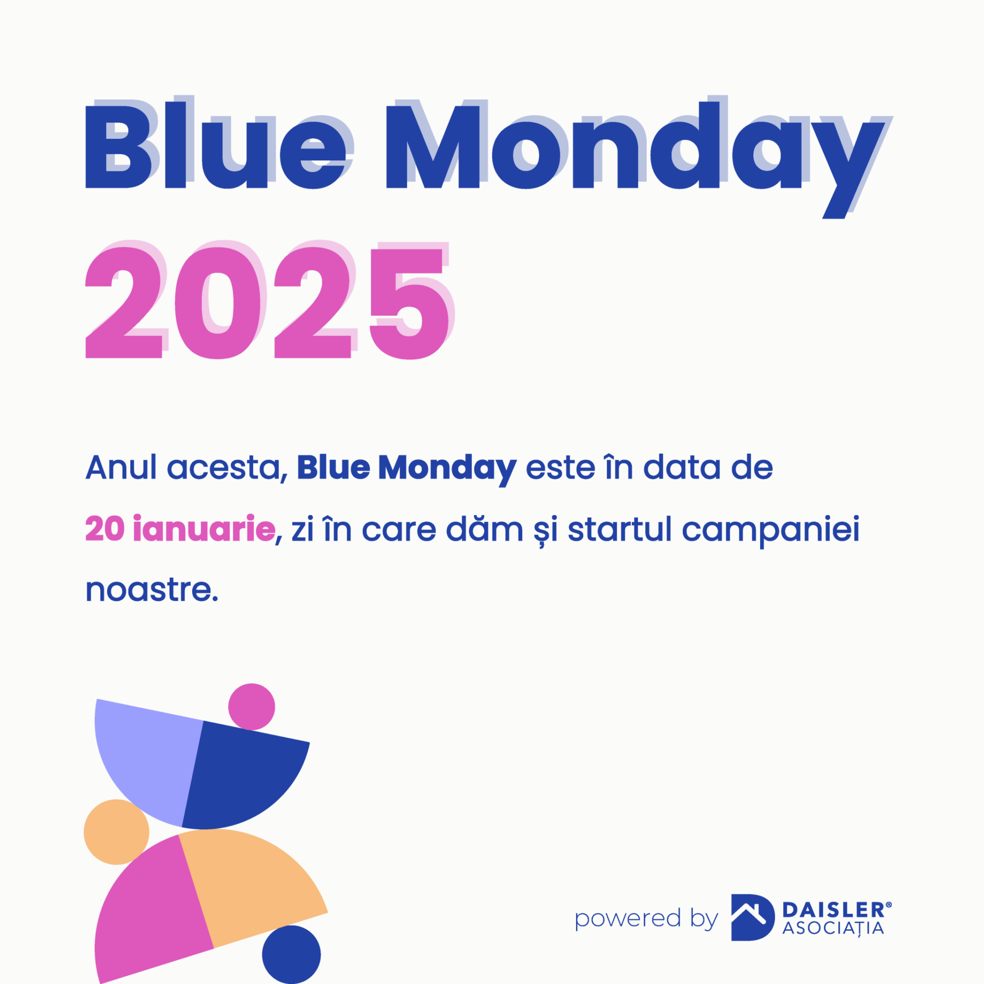 Campania Blue Monday, dedicată sănătății mintale. Sute de psihologi din toată țara acordă consiliere gratuită