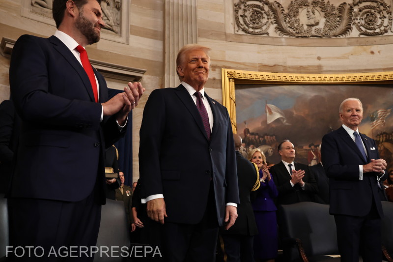 Donald Trump a devenit al 47-lea președinte al Statelor Unite: „Epoca de aur a Americii începe acum”