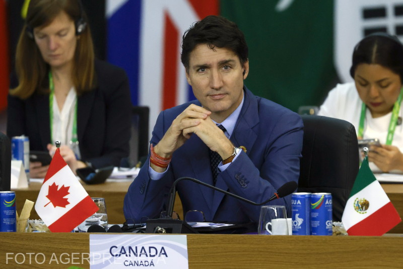 Premierul Canadei, Justin Trudeau, și-a anunțat demisia