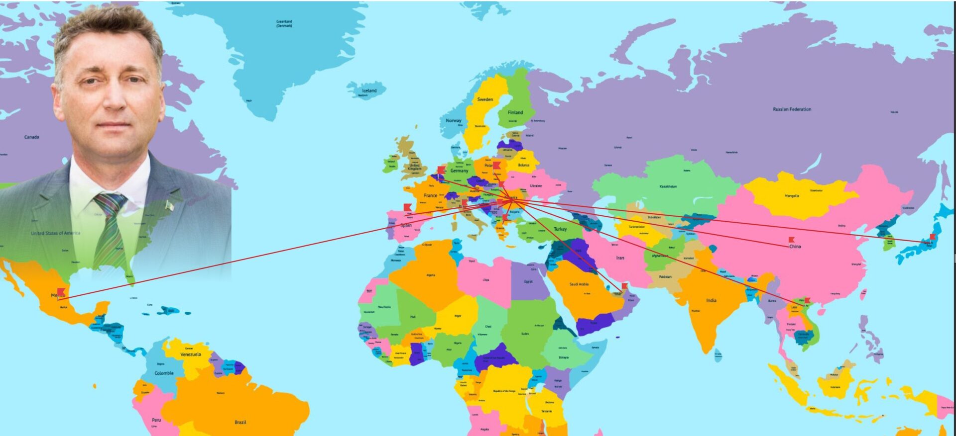 Fostul director al Centrului Agro Transilvania, călătorii exotice în Cancun, Abu Dhabi, Vietnam și China