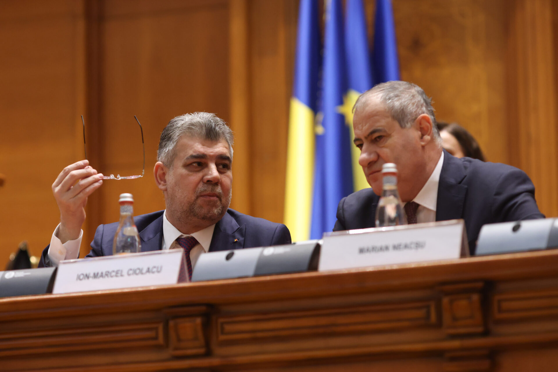 Moțiunea de cenzură împotriva Guvernului Ciolacu, respinsă în Parlament. Marcel Ciolacu: „O șaradă politică”